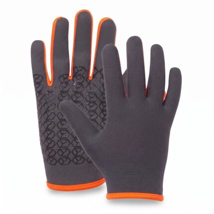 Professional Silicone Grip Rugby Gloves
