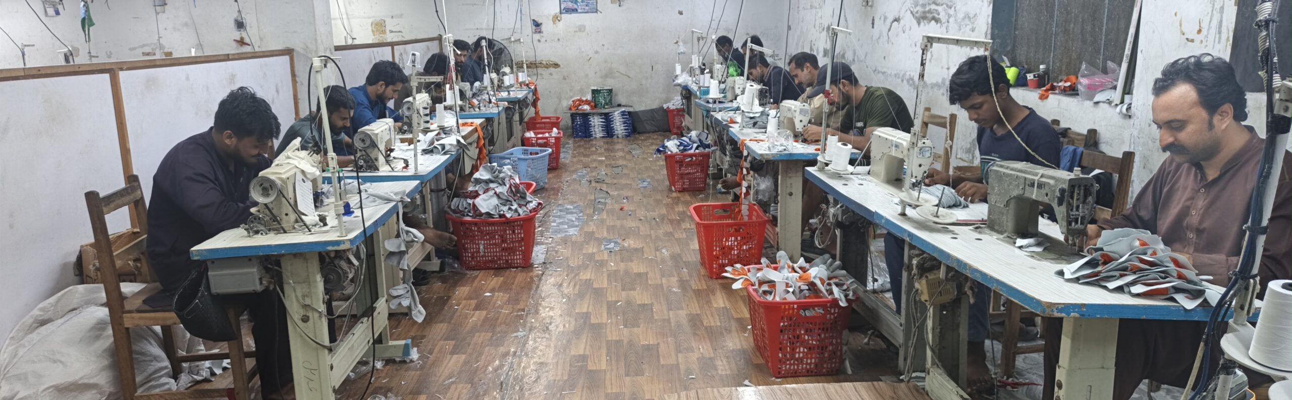 Stitching and assembly