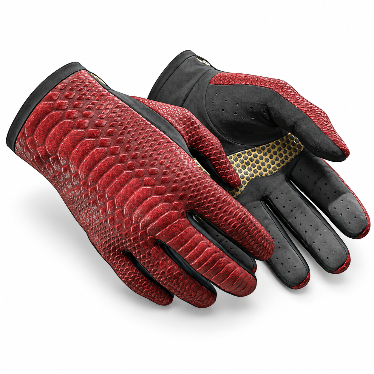 Maroon Textured Gloves with Honeycomb Grip